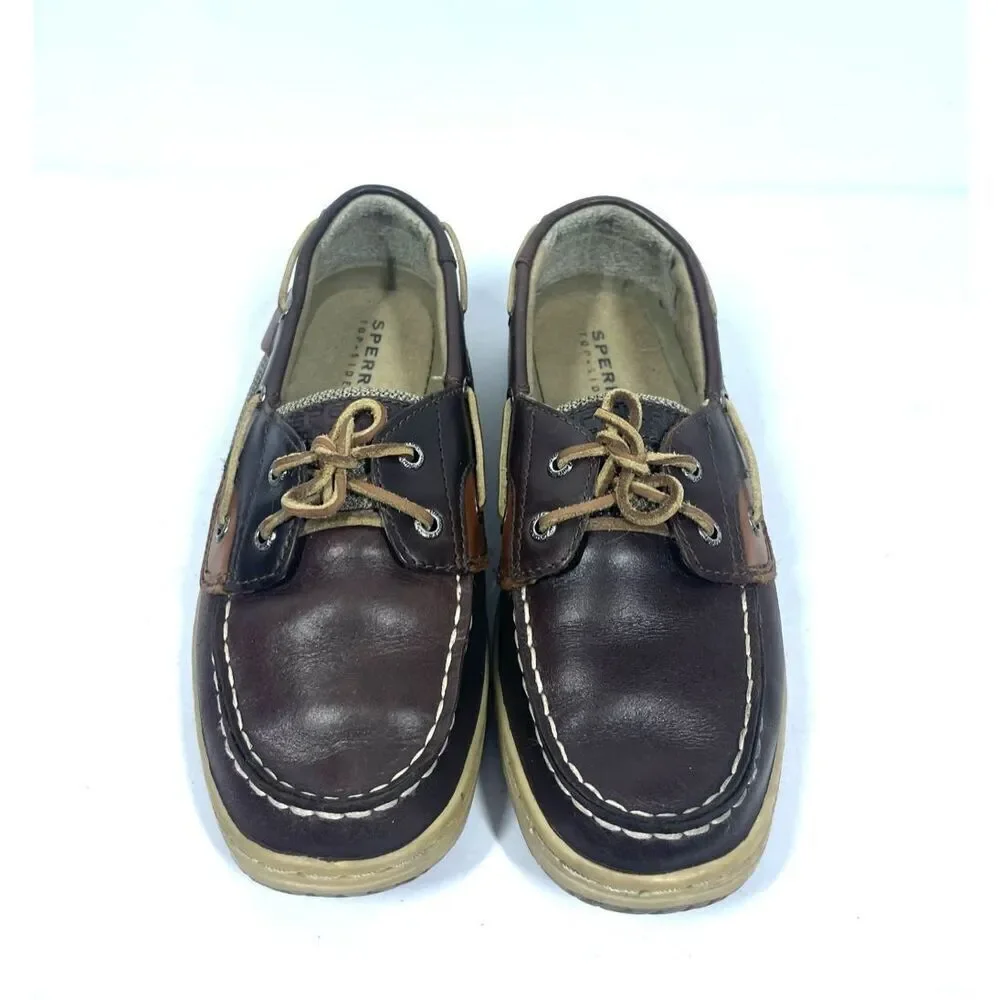 Sperry Top Sider Bluefish Boat Shoes Kids Youth Boys 4 M